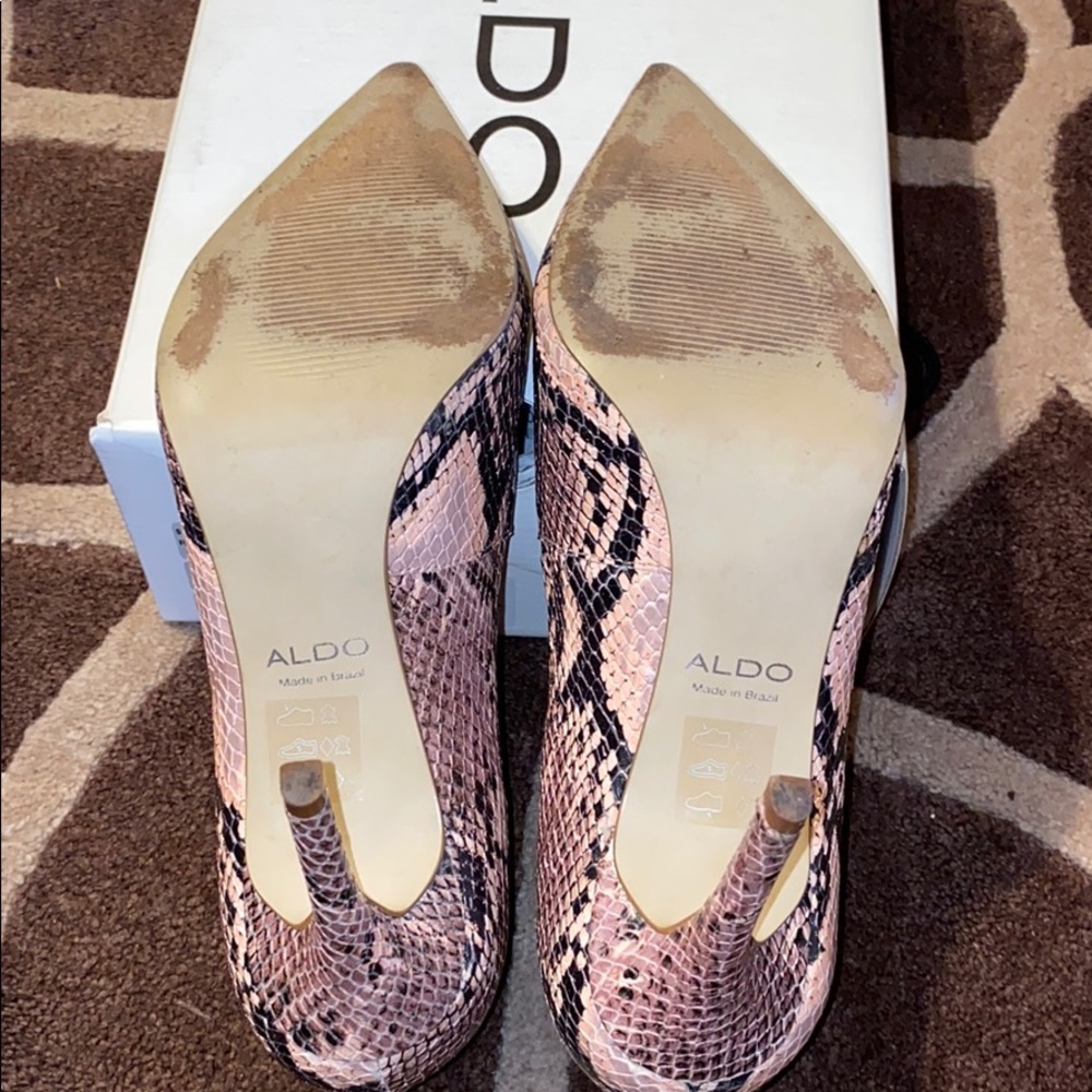 ALDO Snakeskin Heels - Picture 5 of 5